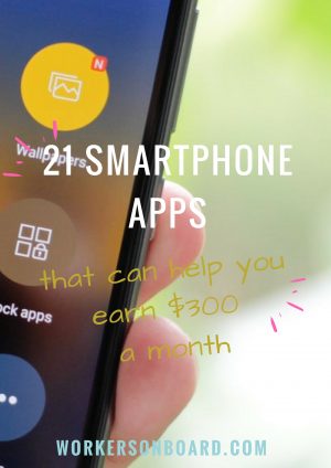 Smartphone Apps that help you earn $300 a month