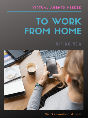 Virtual Agents needed to Work from Home