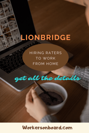 Lionbridge Hiring Raters to Work from Home