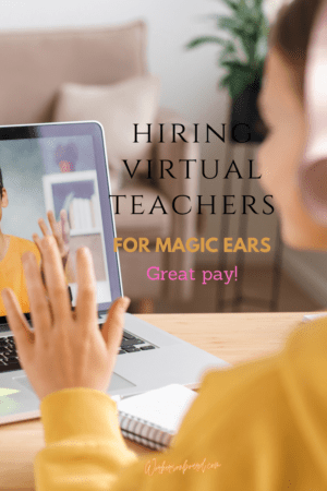 Hiring Virtual Teachers for Magic Ears