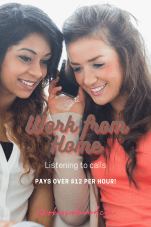 Get paid over $12 per hour listening to recorded calls