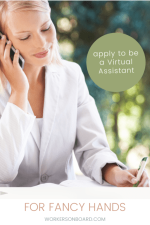 Apply to be a Virtual Assistant for Fancy Hands