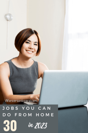 20 Jobs you can do from home