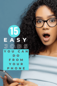 Easy jobs you can do from your phone